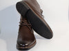 Stiefel Leder mit poliertem Finish