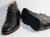 Stiefel Leder mit poliertem Finish