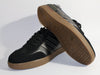 Moderne Herren Sneaker in Schwarz und Grau - Bequeme Freizeitschuhe mit Leder-Optik