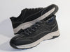 Moderne Herren Sneaker in Schwarz und Grau - Bequeme Freizeitschuhe mit Leder-Optik