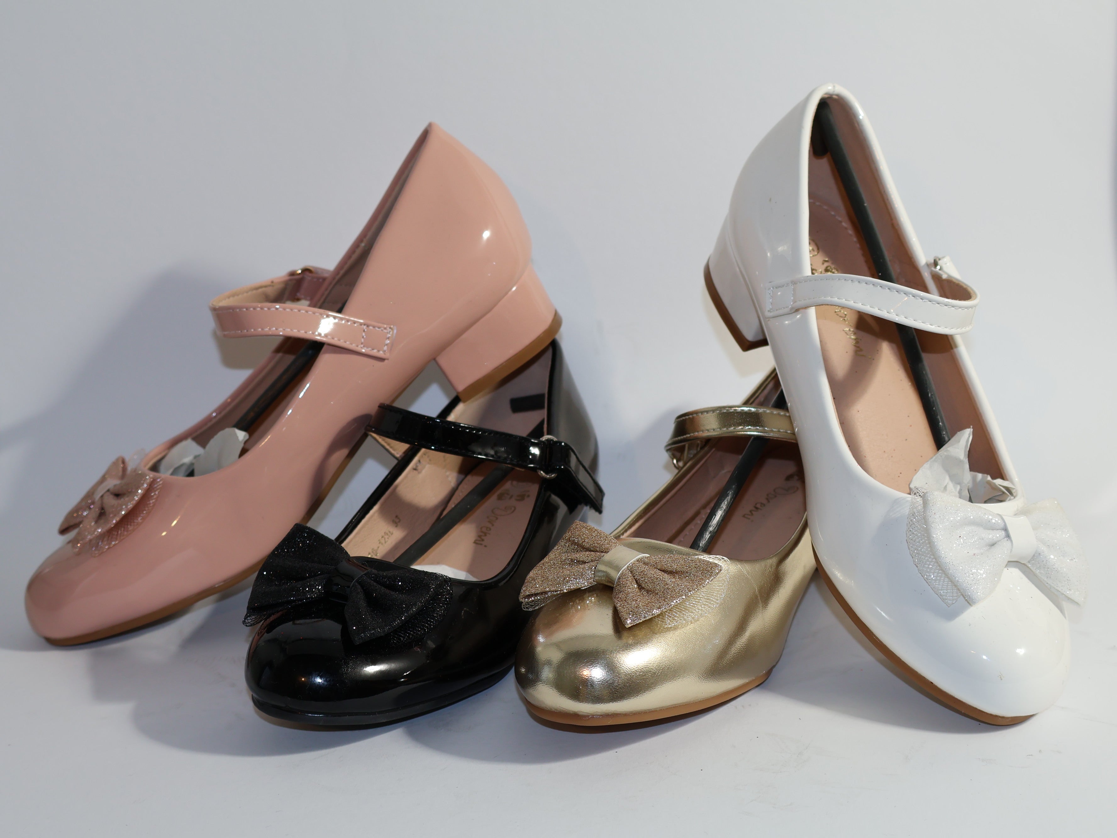 Mädchen Ballerinas mit Schleife – Elegante Schuhe