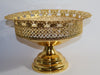 Goldene 2-stöckige Etagere – Elegante Deko-Schale für Süßigkeiten, Obst und Hochzeitsdeko