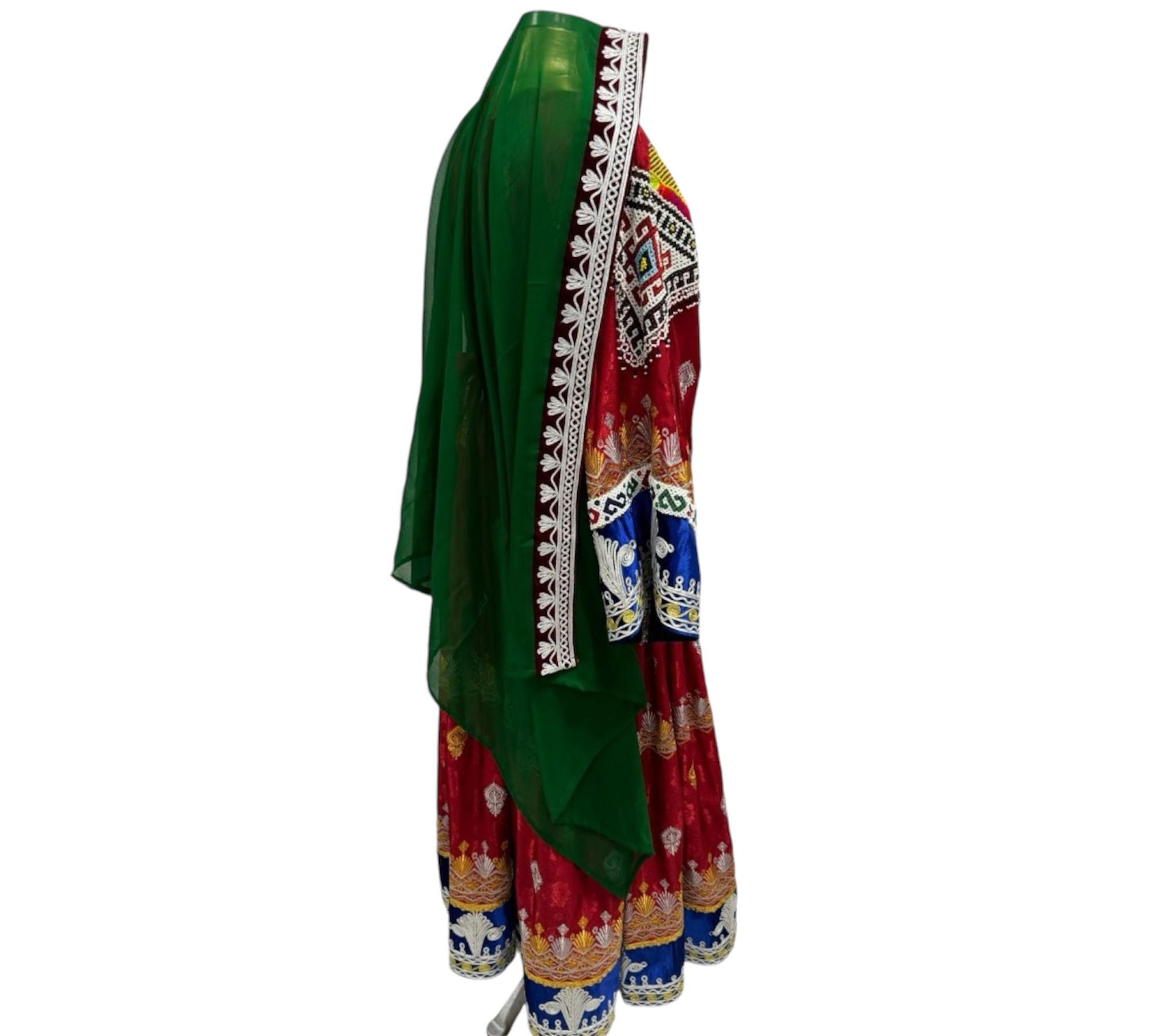 Traditionelles Afghanisches Hochzeitskleid